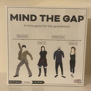 💫BNWT “MIND THE GAP” TRIVIA GAME GEARED TOWARDS ALL OF THE GENERATIONS 💫